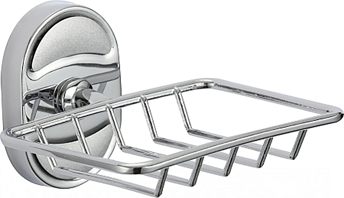 Изображение товара Мыльница Savol 70 настенная из нержавеющей стали цвет хром