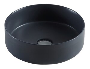 Изображение товара Раковина Azario 34.6 см накладная без перелива графит матовая AZ-3134MDGSP