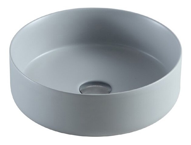 Изображение товара Раковина Azario накладная 34.6 см без перелива серый матовый