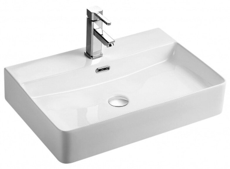 Изображение товара Раковина Azario AZ-2173SP накладная 60 см с переливом Изображение товара Раковина Azario AZ-2173SP накладная 60 см с переливом