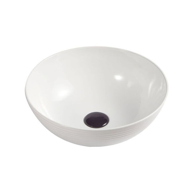 Изображение товара Раковина Azario 47.5 см накладная без перелива белая круглая