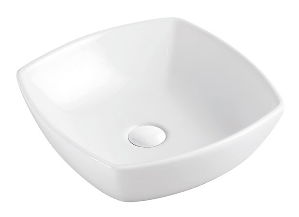 Изображение товара Раковина Azario AZ-2076SP накладная белый фаянс 42×42 см Изображение товара Раковина Azario AZ-2076SP накладная белый фаянс 42×42 см