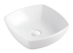 Изображение товара Раковина Azario 42 см накладная, без перелива, белый, AZ-2076SP