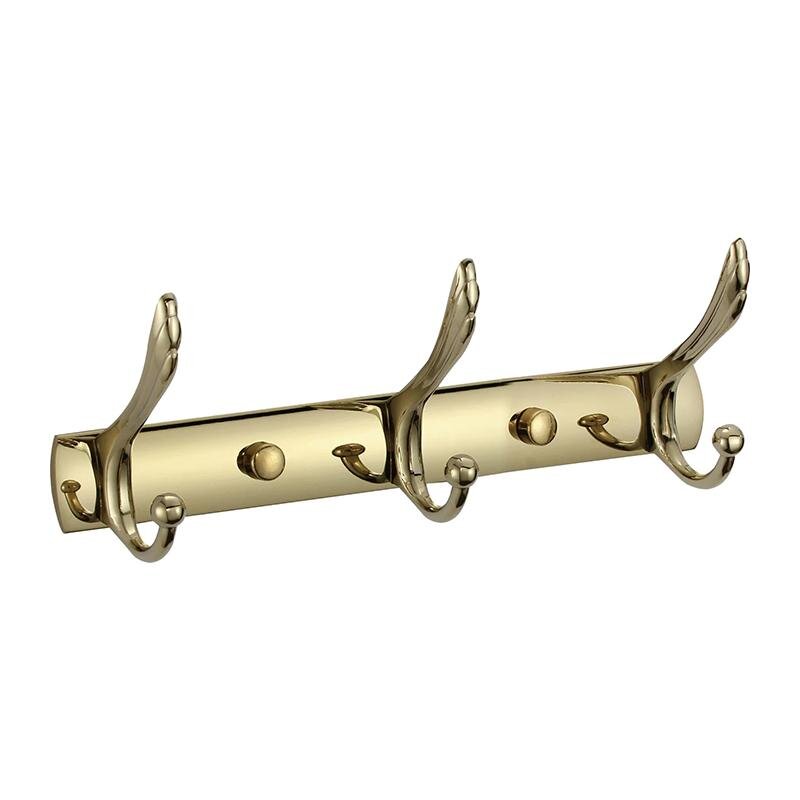 Изображение товара Планка с крючками Savol, 3 крючка, цвет золото, S-00113B Изображение товара Планка с крючками Savol, 3 крючка, цвет золото, S-00113B