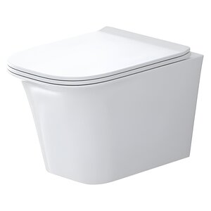 Изображение товара Подвесной унитаз Grossman Classic GR-4463S, безободковый, с крышкой-сиденьем, цвет белый