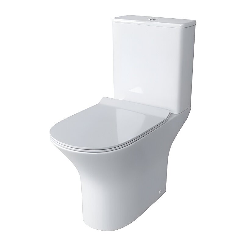 Изображение товара Унитаз-компакт Grossman Classic GR-4465S с крышкой-сиденьем микролифт, цвет белый
