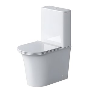 Изображение товара Унитаз-компакт Grossman Galaxy GR-4469S с крышкой-сиденьем микролифт, цвет белый