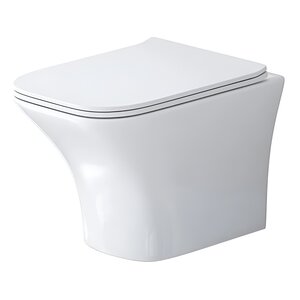 Изображение товара Подвесной унитаз Grossman Galaxy GR-4476S, безободковый, с крышкой-сиденьем микролифт, белый