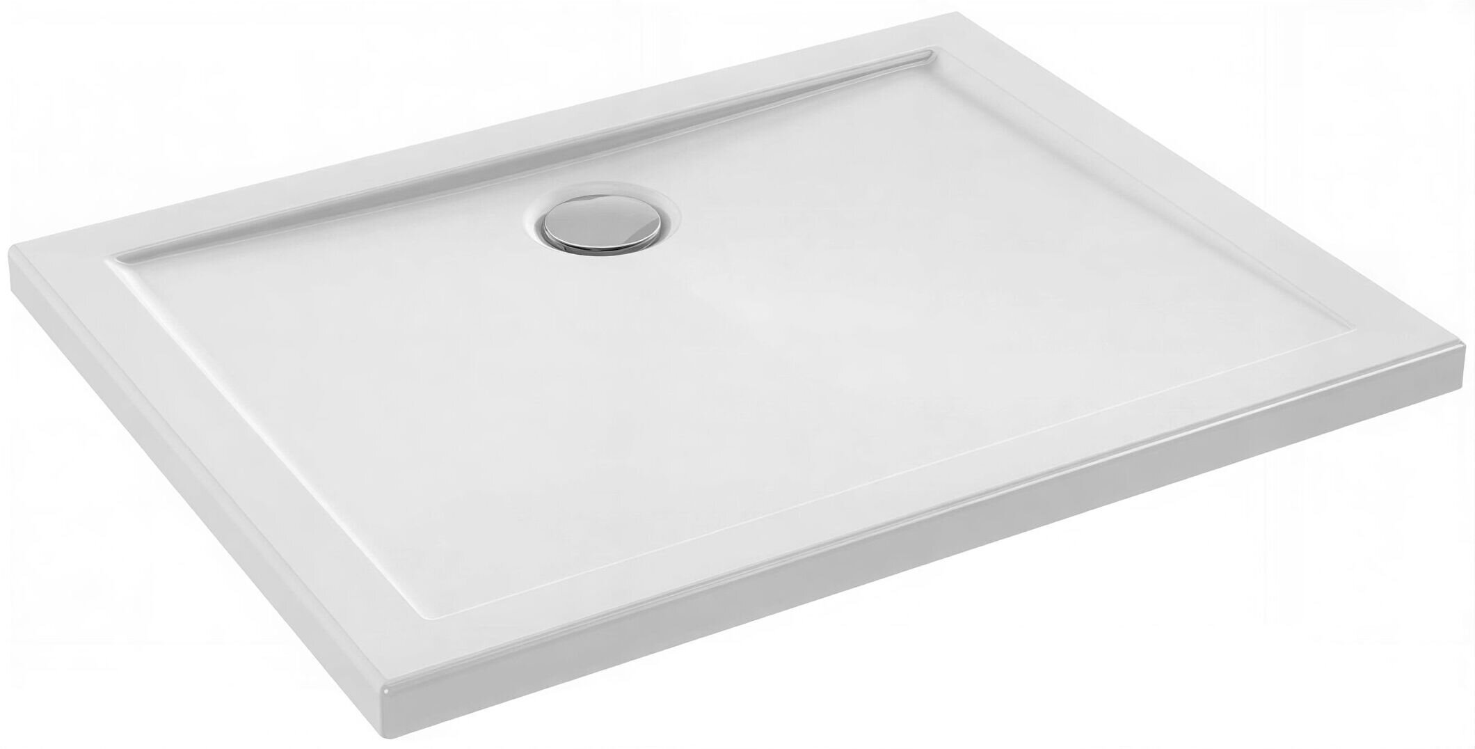Изображение товара Поддон Jacob Delafon Kyreo ENE90-00 90x70 см белый низкий для душа