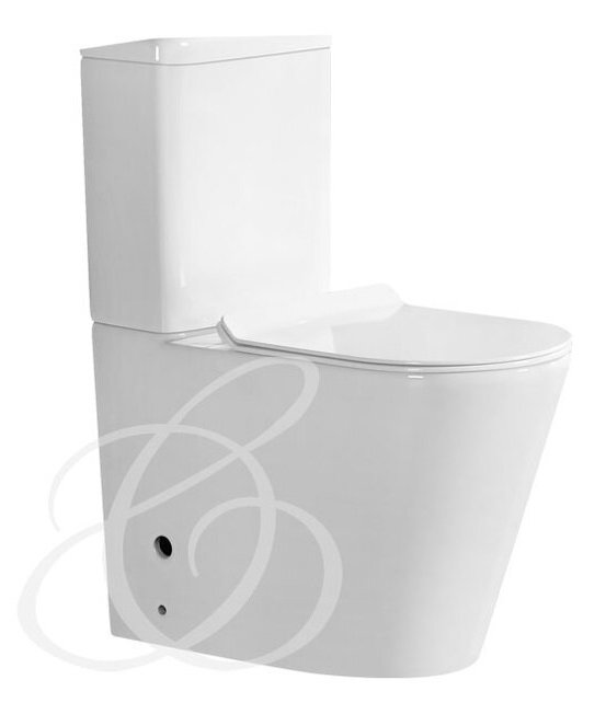 Изображение товара Напольный безободковый унитаз Caprigo Vittoria V-1013 белый Италия