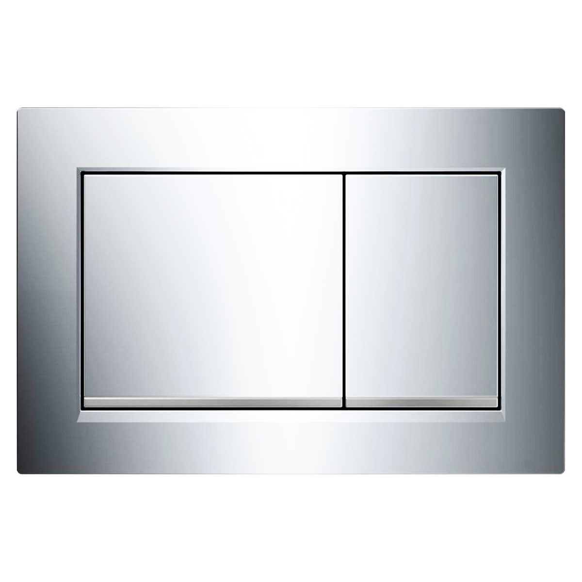 Изображение товара Клавиша смыва Vincea VFP-001CH прямоугольные хромированные кнопки, механический режим