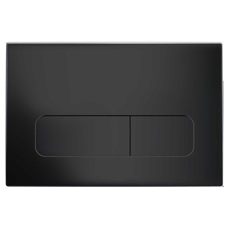 Изображение товара Клавиша смыва Vincea VFP-002MB механическая двухрежимная черный матовый