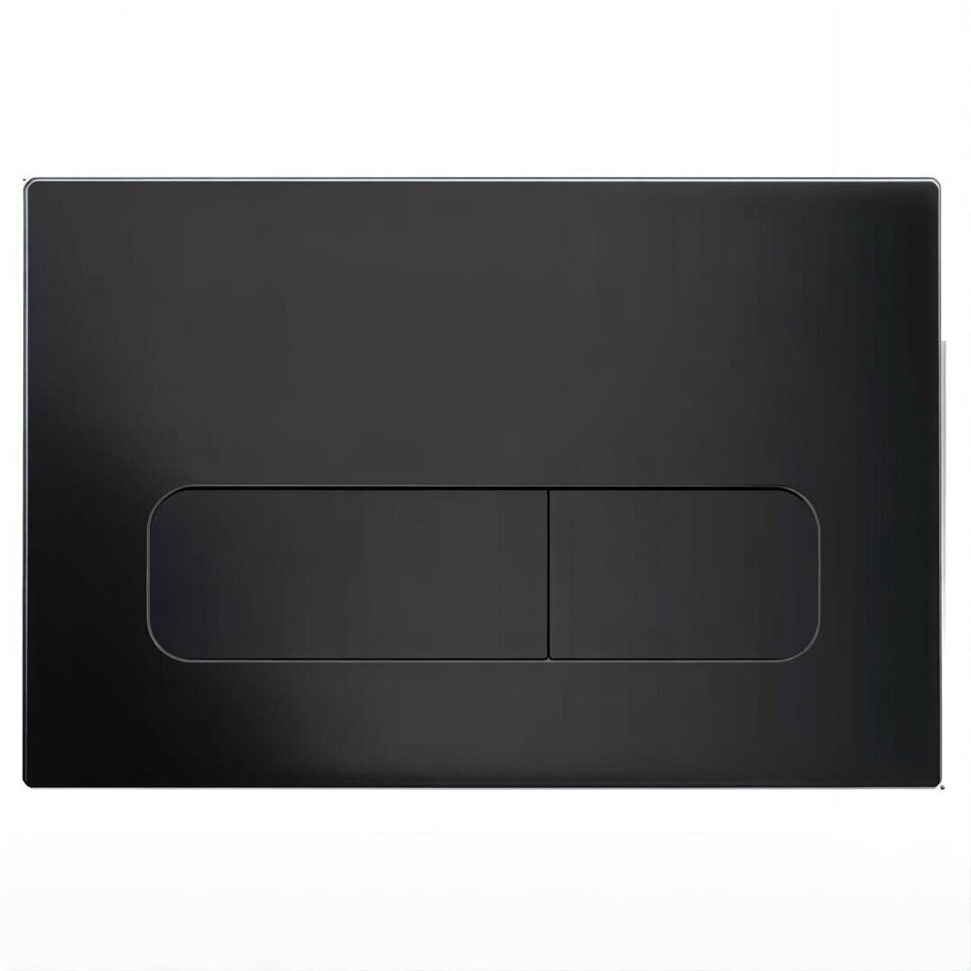 Изображение товара Клавиша смыва Vincea VFP-002MB, механическая, черный матовый Изображение товара Клавиша смыва Vincea VFP-002MB, механическая, черный матовый