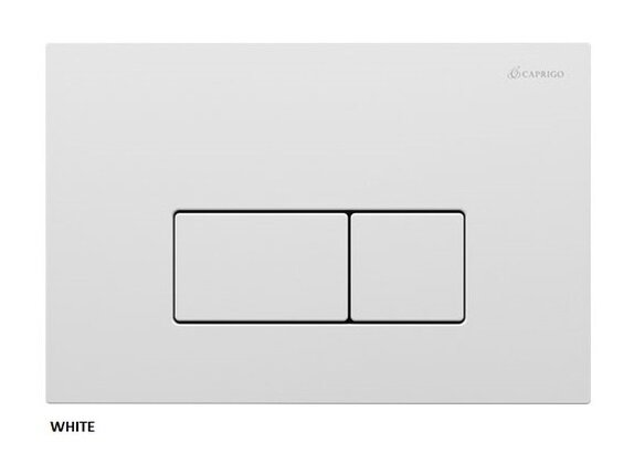 Изображение товара Клавиша смыва Caprigo Line ABS для унитаза белая 24.4x3x16.2 см