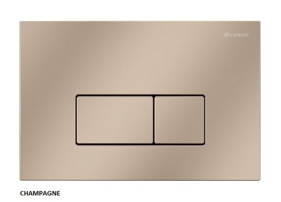 Изображение товара Клавиша смыва для унитаза Caprigo Line ABS шампань 24.4x3x16.2 см