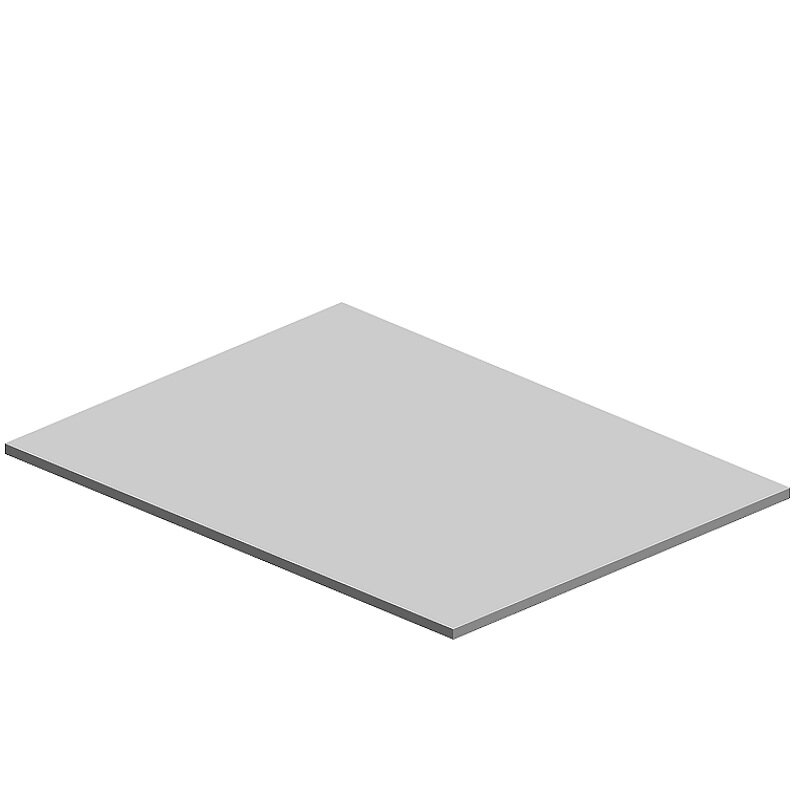 Изображение товара Столешница Radostone Solid Surface 65 х 49 см белая матовая