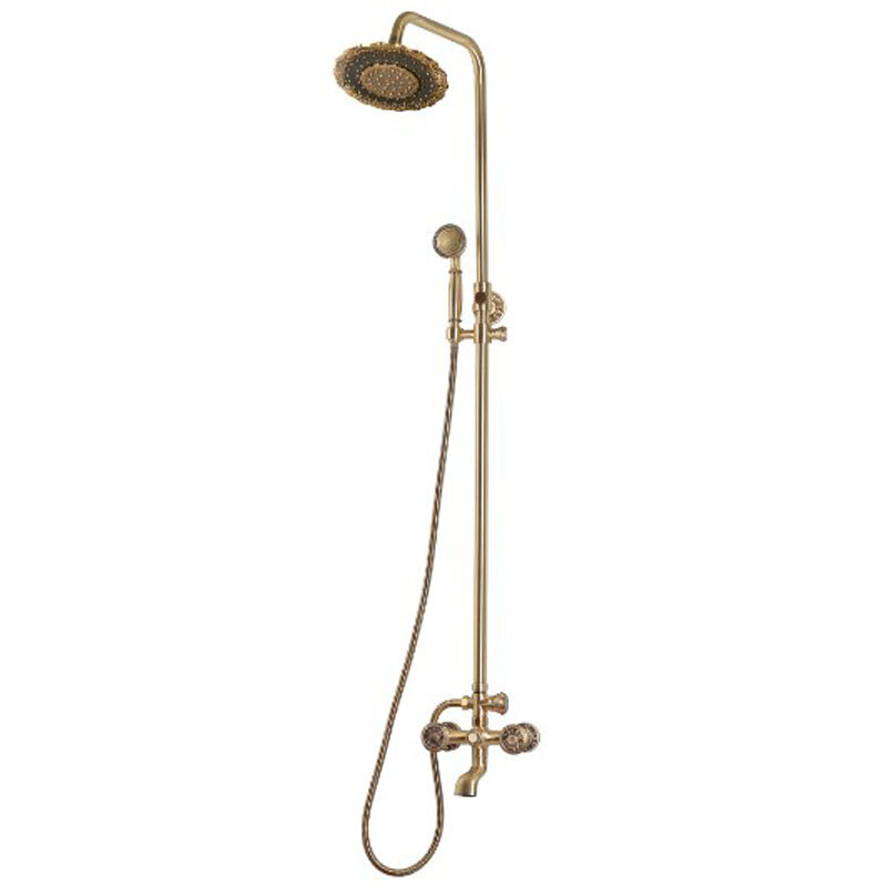 Изображение товара Душевая система Bronze De Luxe Royal 10121DF с изливом бронза