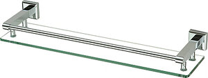 Изображение товара Полка Savol 95, стеклянная, 50 см, цвет хром, S-509591