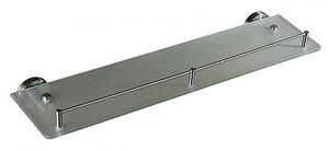 Изображение товара Стеклянная настенная полка Savol 56 с цветом сатин, 51.8 см