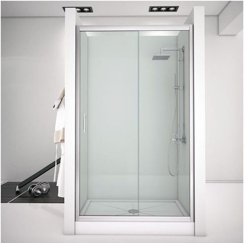 Изображение товара Душевая дверь Aquanet Alfa NAA6121 160x200 см с прозрачным стеклом и профилью хром Изображение товара Душевая дверь Aquanet Alfa NAA6121 160x200 см с прозрачным стеклом и профилью хром
