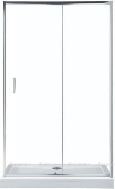 Изображение товара Душевая дверь в нишу Aquanet SD, 110 x 190 см, стекло прозрачное, профиль хром, SD-1100A Изображение товара Душевая дверь в нишу Aquanet SD, 110 x 190 см, стекло прозрачное, профиль хром, SD-1100A