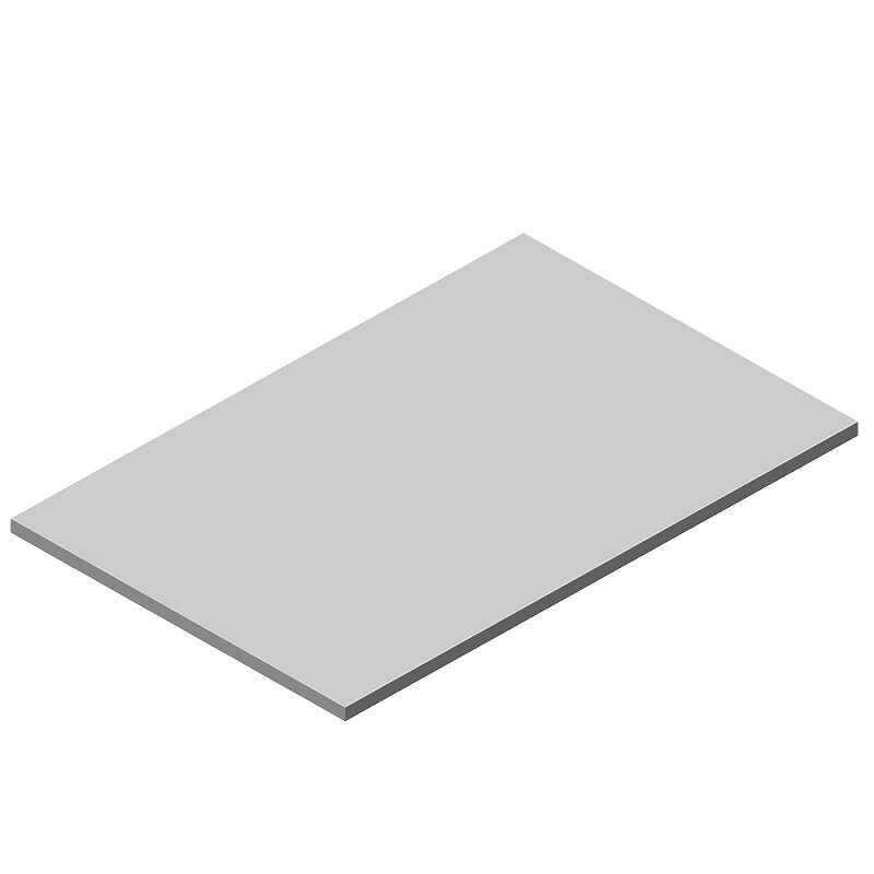 Изображение товара Столешница Radostone Solid Surface 75 х 49 см, без отверстий, цвет белый матовый, SKON10758