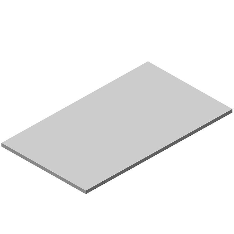 Изображение товара Столешница Radostone Solid Surface 85х49 см белый матовый без отверстий