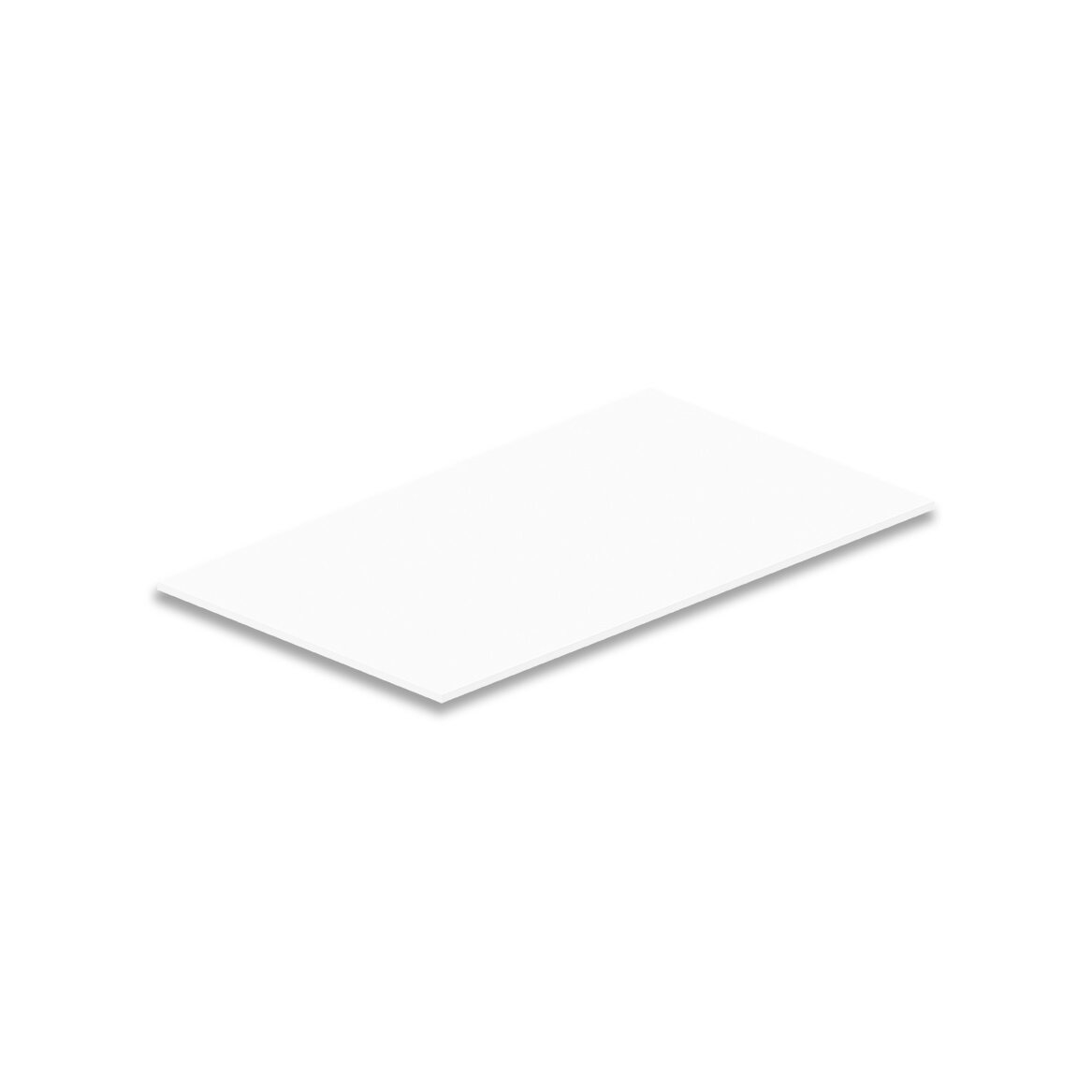 Изображение товара Столешница Radostone Celesta 85 х 49 см, без отверстий, Solid Surface, цвет белый матовый, SKON10858