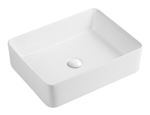 Изображение товара Раковина Azario 52 см накладная белая без перелива для ванной и кухни
