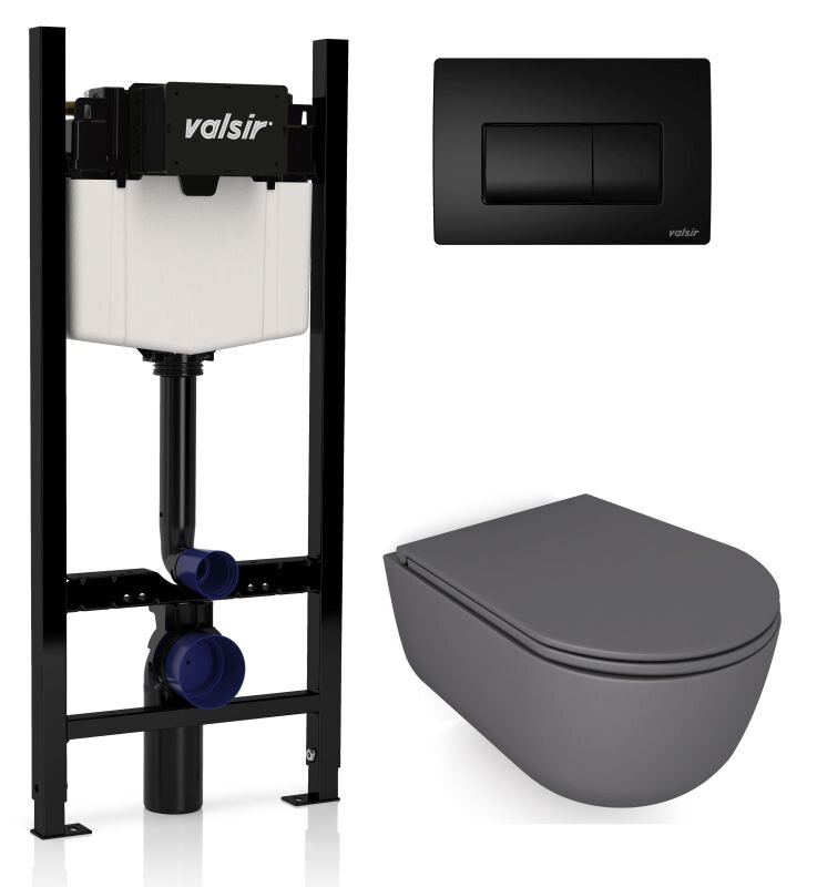 Изображение товара Инсталляция Valsir с безободковым унитазом Galassia Dream 7334GM