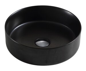 Изображение товара Раковина Azario 35.5 см накладная без перелива черный матовый AZ-3134-MB