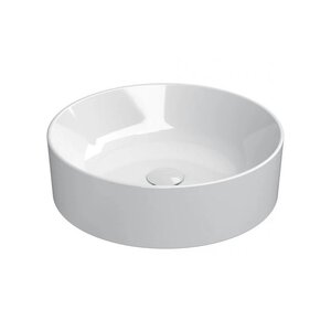 Изображение товара Раковина GSI Kube X 942711 накладная, 45 x 45 см, белый глянцевый