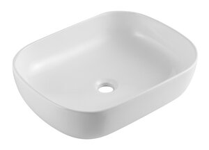 Изображение товара Раковина Azario 50 см накладная без перелива белый с гарантией 10 лет