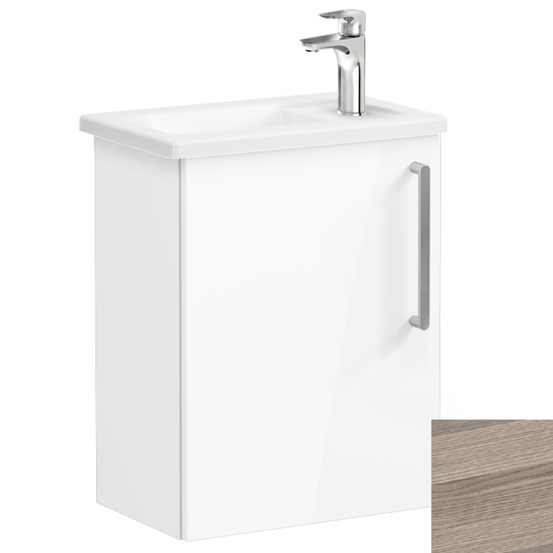 Изображение товара Тумба с раковиной Vitra Root 45 см подвесная кордоба MDF ламинированная