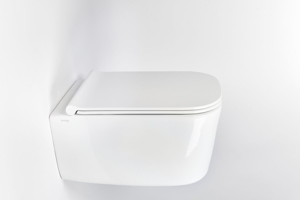 Изображение товара Подвесной унитаз Galassia Meg11Pro, безободковый, белый, 5486