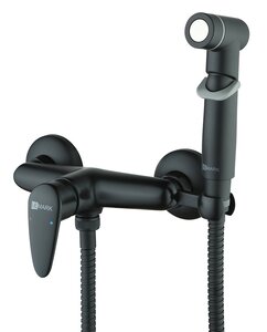 Изображение товара Гигиенический душ Lemark Pramen, LM3318BL со смесителем, черный матовый