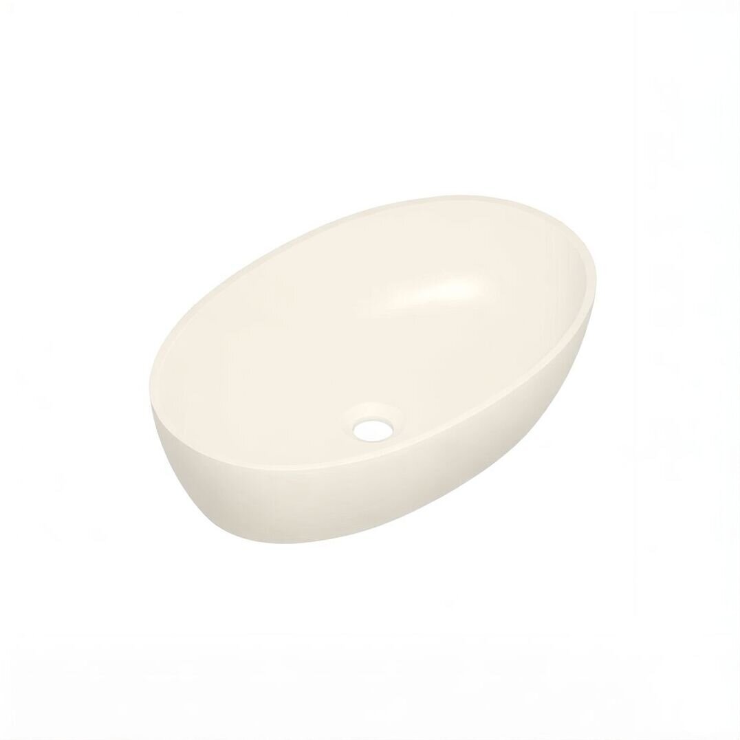 Изображение товара Раковина Radostone Rosina RROS40000 58 х 37 см, накладная, материал Stone Surface, цвет кремовый, все покрытие матовое Изображение товара Раковина Radostone Rosina RROS40000 58 х 37 см, накладная, материал Stone Surface, цвет кремовый, все покрытие матовое