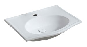 Изображение товара Раковина Azario 62 см подвесная с переливом белая модель AZ-405-A