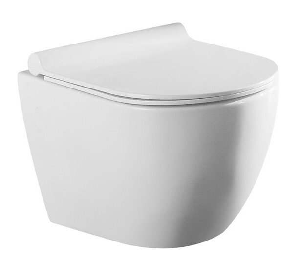 Изображение товара Подвесной безободковый унитаз Azario Geno AZ2196D с микролифтом