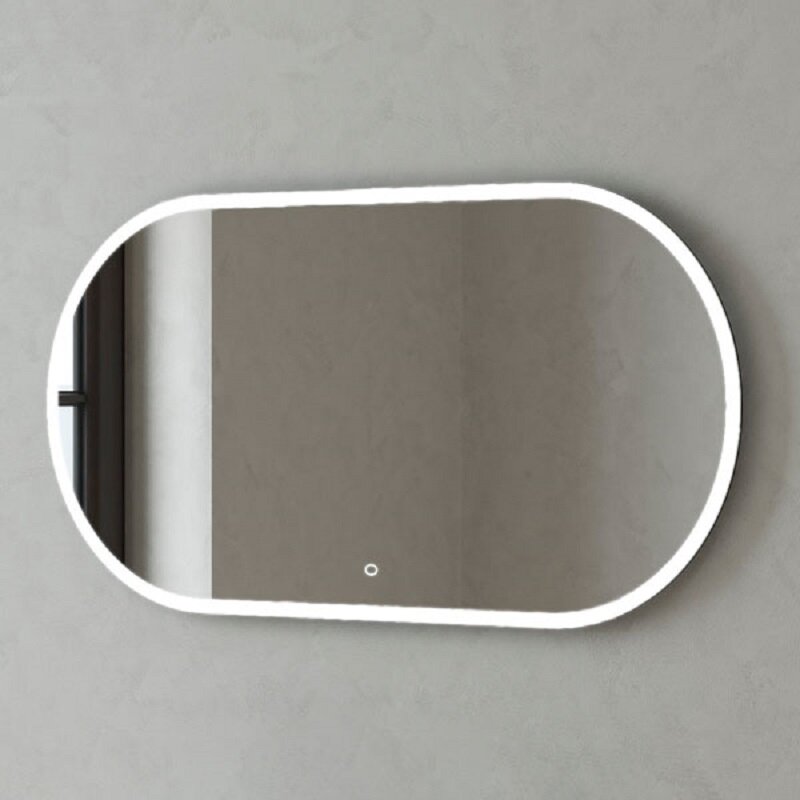 Изображение товара Зеркало с подсветкой Corozo Европа 120 см, сенсор, регулируемая яркость, IP67, Россия