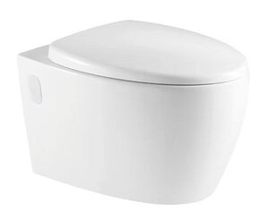 Изображение товара Подвесной безободковый унитаз Azario Deya AZ-2115 с микролифтом белый