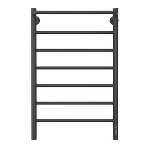 Изображение товара Полотенцесушитель электрический Larusso Прайм КС П7, 50 х 80 см, цвет черный матовый, 4670078536570