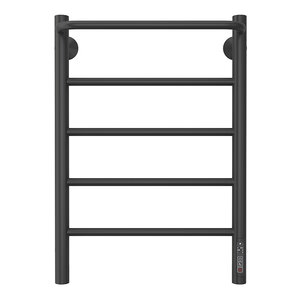 Изображение товара Полотенцесушитель электрический Larusso Прайм КС П5, 40 х 60 см, цвет черный матовый, 4670078536556