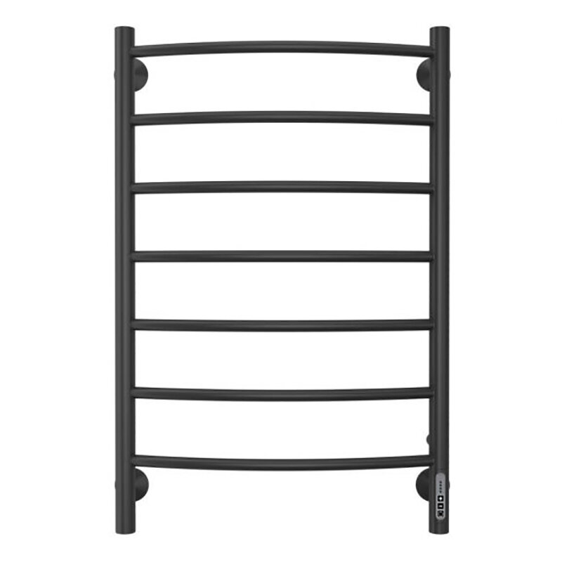 Изображение товара Полотенцесушитель электрический Larusso Классик КС П7, 50 х 80 см, цвет черный матовый, 4670078536525