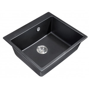Изображение товара Кухонная мойка Milacio Murcia MC.77011 60 Cuarzo, цвет черный матовый