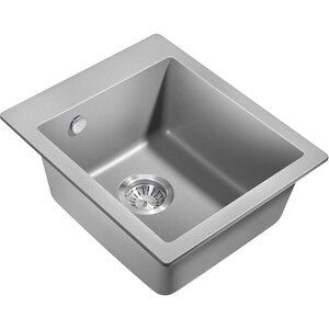 Изображение товара Кухонная мойка Milacio Murcia MC.77043 42 Cuarzo серый металлик