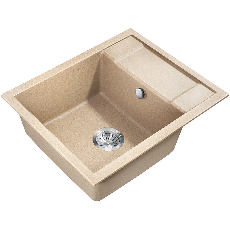 Изображение товара Кухонная мойка Milacio Navarra MC.77074 60 Cuarzo бежевый матовая