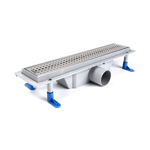 Изображение товара Дренажный канал Styron для 40 см перфорированной решетки Medium, STY-B-40