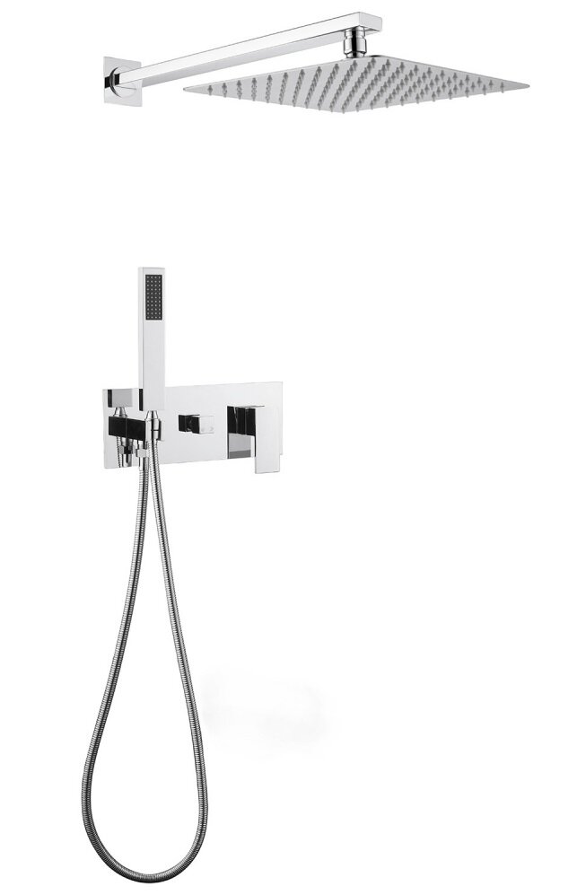 Изображение товара Душевая система Abber Daheim AF8218 с верхним душем хром Германия
