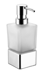 Изображение товара Дозатор жидкого мыла Azario Rina AZ-130C настольный хром